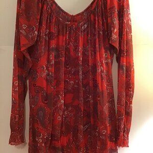 S Oliver Red Blouse